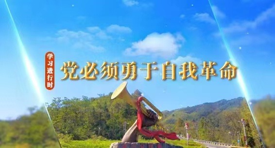 学习进行时丨党必须勇于自我革命
