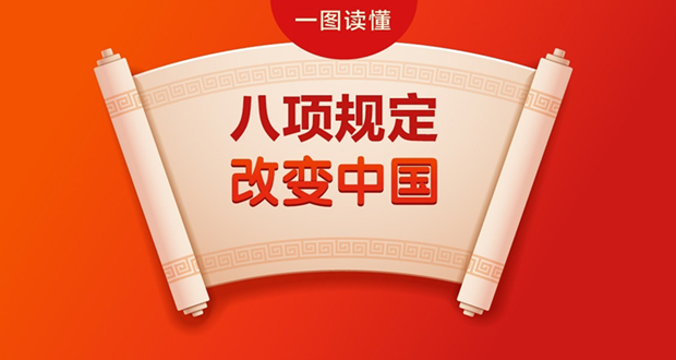 图解 | 八项规定改变中国 